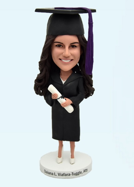 Custom Custom Bobblehead Gift For Graduation