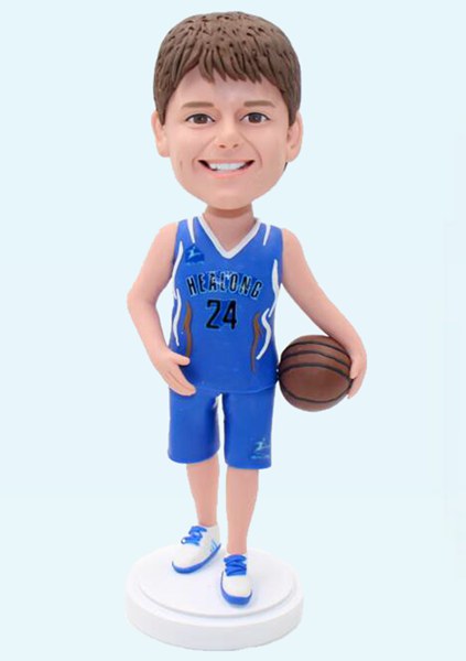 Custom Personalized Basketball Bobblehead For Boy