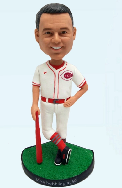 Custom Bobblehead Baseball Cincinnati Reds