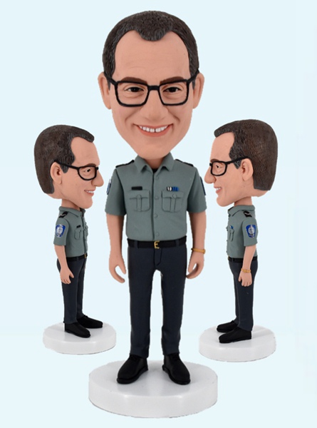 Custom Bobblehead Peace Officer