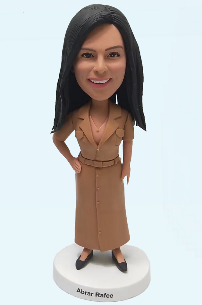 Personalized Bobblehead Female Boss