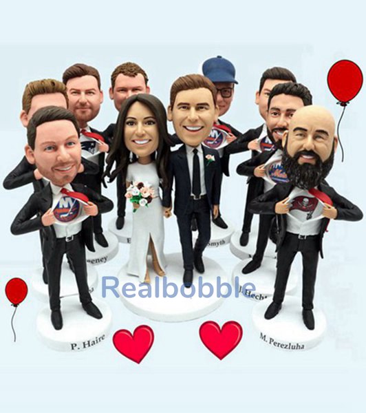 Groomsmen gifts custom groomsmen bobbleheads best man gifts