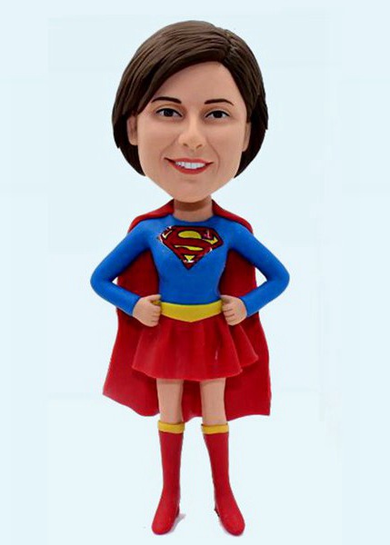 Create bobbleheads for Super Mon super Lady