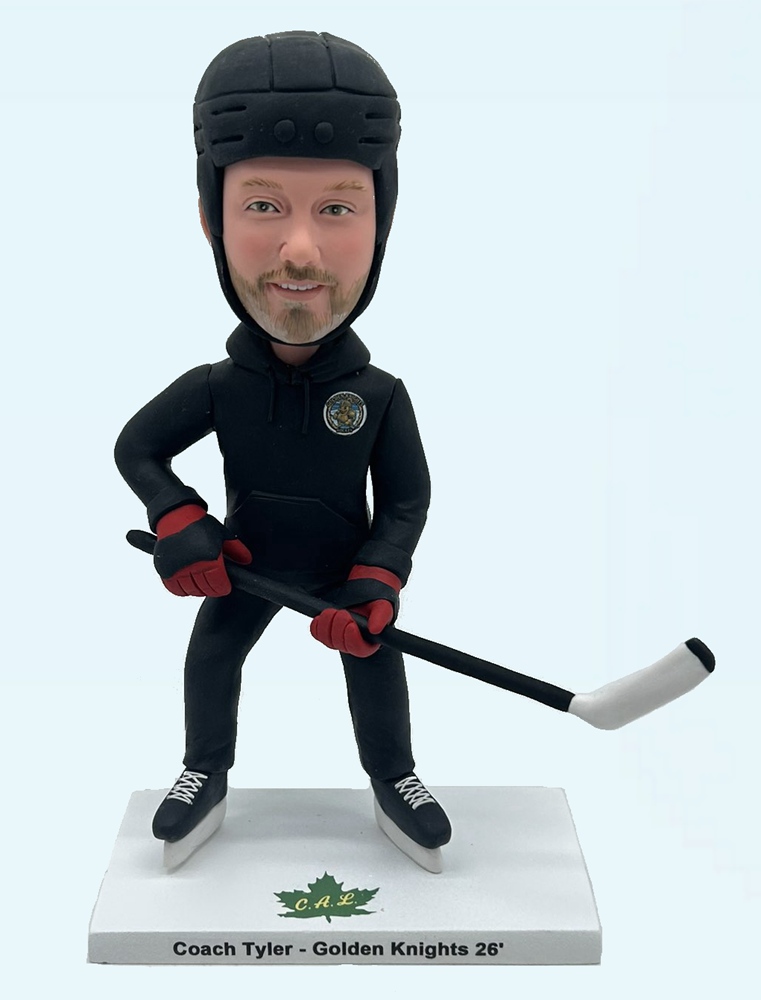Hockey Bobbleheads Personalized Coach Hockey Figurines