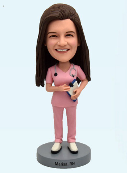 Custom Bobblehead Nurse