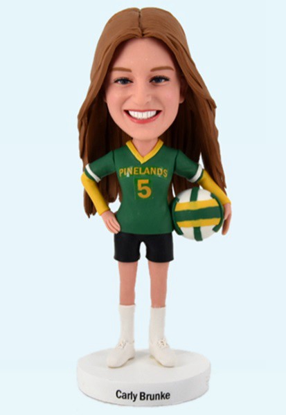 Custom Personalized Bobblehead Volleyball