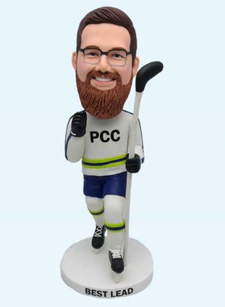 Custom Bobblehead Ice Hockey Player