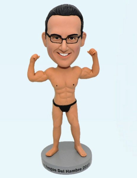 Custom Bodybuilder Man bobblehead