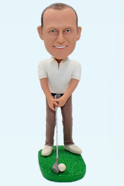 Custom Custom Bobblehead For Golf Player