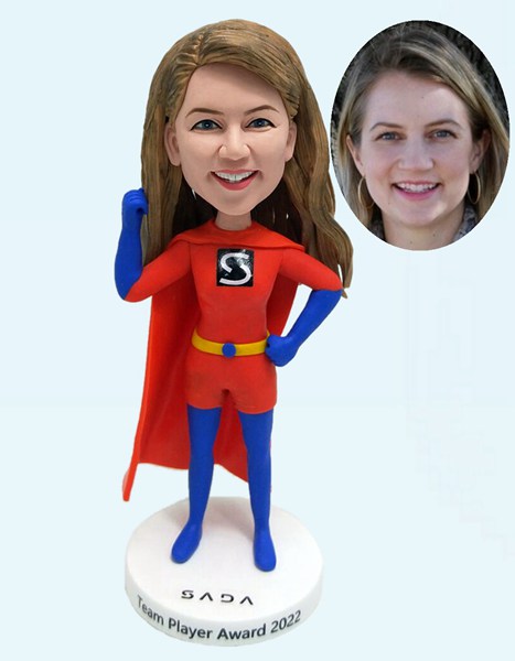 Custom Bobblehead Super Woman