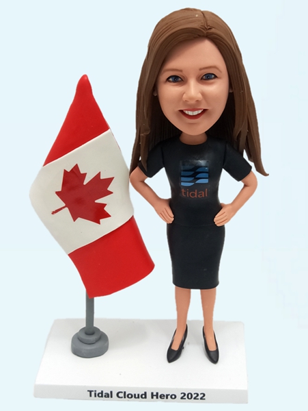 Personalized Bobblehead Female Boss