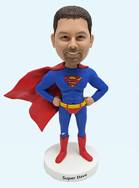 Custom Superhero Bobblehead For Boss