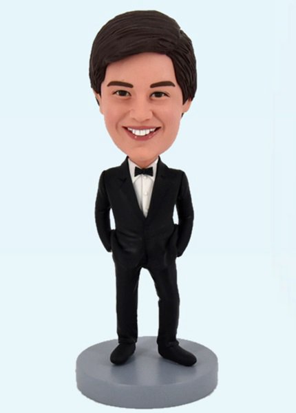 Custom Gentleman Bobblehead