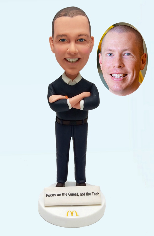 Custom Bobblehead Gift For Boss
