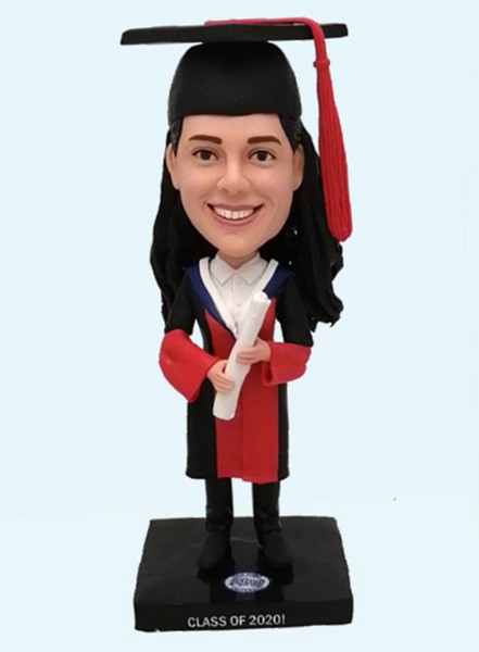 Create Graduation Bobblehead Gift