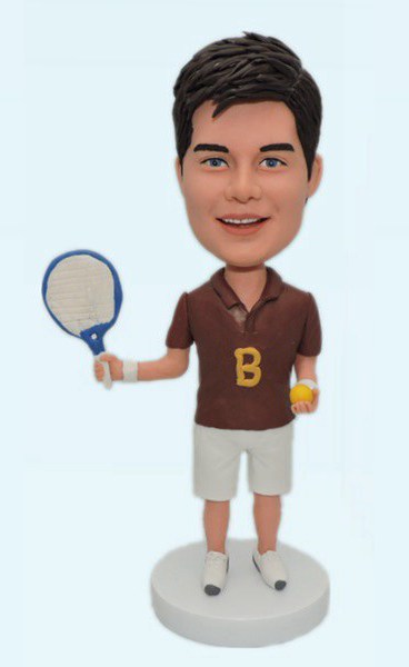 Custom Personalized tennis bobbleheads