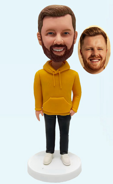 Personalized Casual Bobblehead For Boyfriend