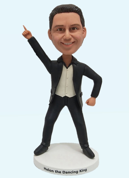 Custom Bobblehead Dacing King