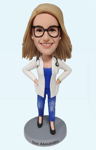 Custom Bobblehead Doctor