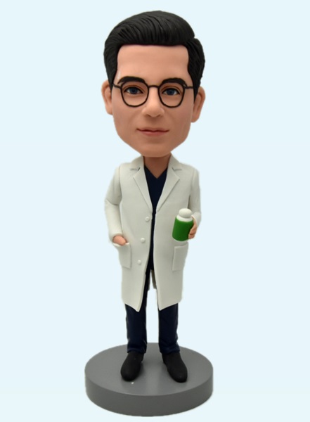 Personalized Bobblehead Pharmacist