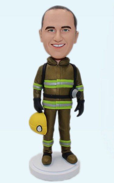 Custom Fireman bobblehead