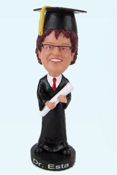 Custom graduation gifts bobbleheads