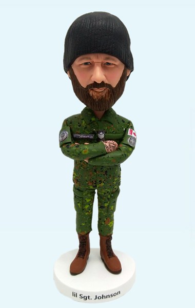 Custom Custom Bobblehead Army Soldier