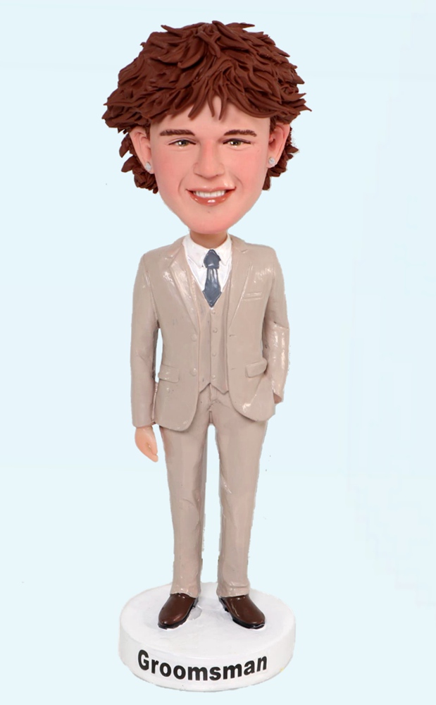 Custom Bobblehead Groomsmen Gifts Best Man